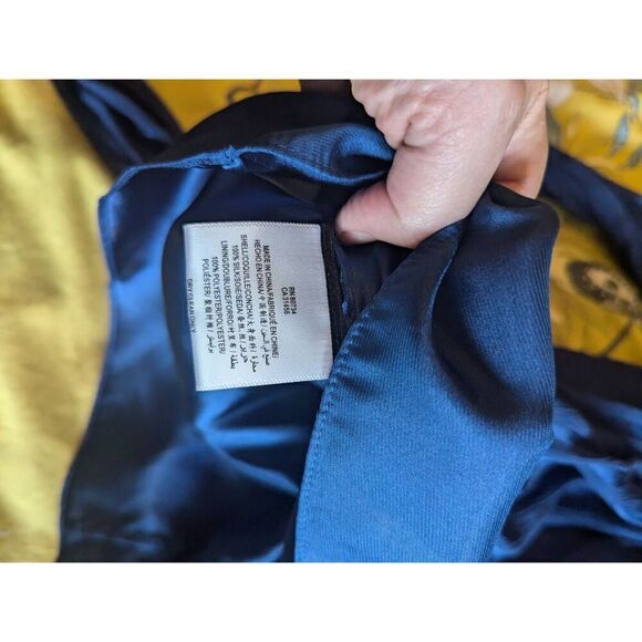 BCBGMaxazria Women’s Size 0 100% Silk Blue Formalwear Cocktail miniDress - Picture 4 of 7